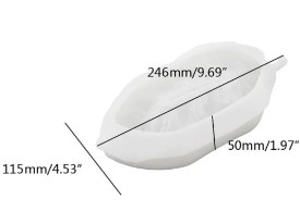 Molde silicona bandeja hoja fina
